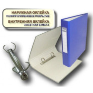 Папка А5 40мм на 2 кільця ассорти