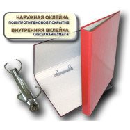 Папка А4 25мм на 2 кольца, асс