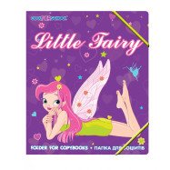 Папка пластикова на гумках "Little Fairy", В5