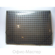 Папка-короб, прозор., на гумк. A4, 2см, кольор. в ас-те, 5043, NORMA