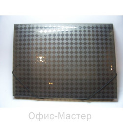 Папка-короб, прозор., на гумк. A4, 2см, кольор. в ас-те, 5043, NORMA