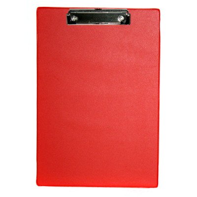 планшет с клипом, А4, PVC, красн.., 4-257-7, 4Office
