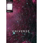 Папка-скоросшив пластик CLIP А"Universe", ассорти,
