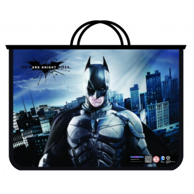 Портфель пластиковий на блискавці "Batman", А4