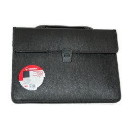 Портфель, А4, 2відд., РР, чорний, 5054, NORMA03100569