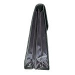Портфель, А4, 2відд., РР, чорний, 5054, NORMA03100569