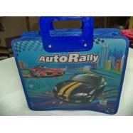 Портфель, A4, 3отд., чорн., 4-237, 4OFFICE