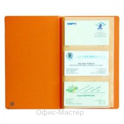 Визитница 19*11 см, PР, 72 визитки, 5055, NORMA