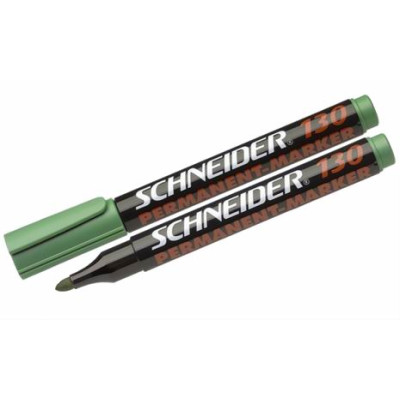 Маркер перман. "Schneider" 130, зелений