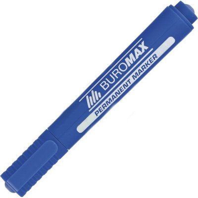Маркер перман. "BUROMAX", синий