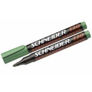 Маркер 130 перм. "Schneider", зелений