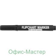 Маркер д/флипч, Сentropen 2,5мм, кругл.,чорн.,8550