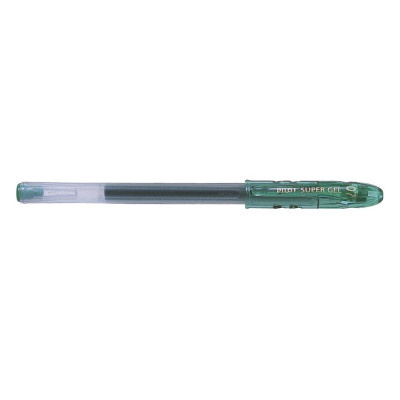 Ручка гелевая "Pilot" Super Gel,зеленая