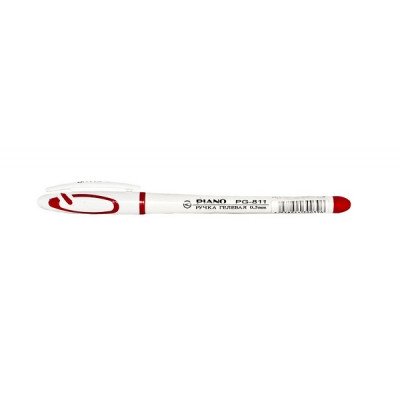 Ручка гел. Piano PG-811 красная