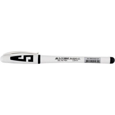 Ручка гелев. BM черная