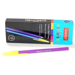 Ручка масл. Goldex "Colorstix #932 Индия 1,0мм, фиолет.