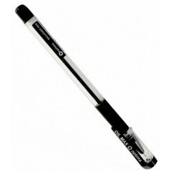 Ручка масляна OPTIMA OIL MAXX 07 мм, пише чорним