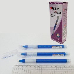 Ручка масляная Wiser "Zossa" 0,7мм с грипом  синяя