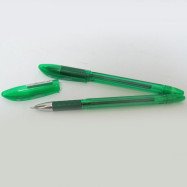 5022 Ручка масляна "Easy Office" Green (1101-5022A.Ni )