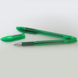 5022 Ручка масляная "Easy Office" Green (1101-5022A.Ni )