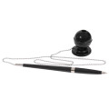 Ручка шариковая на подставке  на метал. цепочке "DESK PEN"