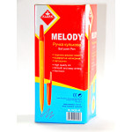 Ручка шарик. 0.7мм "Melody" цв.красный. корп.желт., ш/к на корп. арт. KL0420-R KLERK