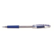 Ручка кулькова Pentel ВК 401 з гумовим грипом 0,7 синя