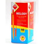 Ручка шарик. 0.7мм "Melody" цв.красный. корп.желт., ш/к на корп. арт. KL0420-R KLERK
