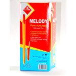 Ручка шарик. 0.7мм "Melody" цв.красный. корп.желт., ш/к на корп. арт. KL0420-R KLERK