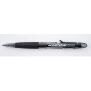 Ручка гелевая авт. Magnum L1634 0,7мм, черная, 40шт в дисплее боксе