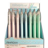 Ручка шарик. авт. "Colorpia soft" 0,5мм синяя