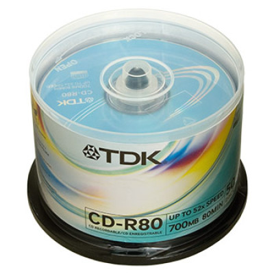Носії інформації  MAXIMUS  CD-R 700Mb 52x Cake 50 pcs