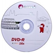 Носії інформації DATEX DVD-R 4,7Gb 16x Bulk 100 pcs