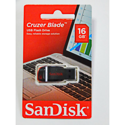 Флеш-драйв SANDISK Cruzer Bladec16GB USB
