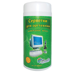 Салфетки для оргтехніки универсальні, 100 шт. Arnika