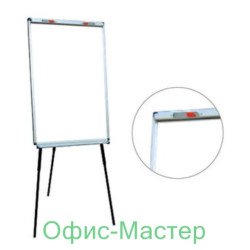 Флипчарт магнитно-маркерн., 75х100см.двухстор.