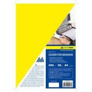 Обкладинка картонна "глянець" А4 250г/м2,жовт.(20шт)