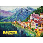 Альбом для рисования на пружине , 20л, 120г,  YES 130261/130259/130256 (уп-3 шт)