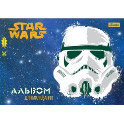 Альбом для рисования А4 12л/120 скоба, с перфорацией (для мал) 130183/130232 (уп-12 шт)