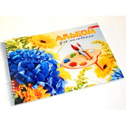 Альбом для рисования на пружине , 20л, 100г