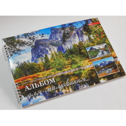 Альбом для рисования на пружине , 40л, 160г