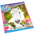 Бумага цветная двухстор. А4,  8л, офсет на скобе,  УКР
