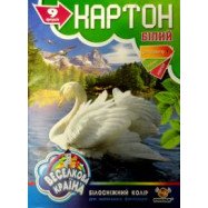 Картон белоснежный А4, 6л