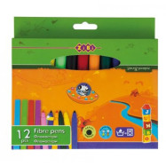 Фломастери, JUMBO 12 кольорів