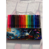 Фломастеры "Подводний мир",18 цв.,дл.письма - 450м, ФЛ46, УМКА