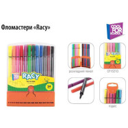 Фломастеры 12 цв RACY на водной основ.треуг.