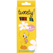 Фломастери "Tweety", 6 кольорів