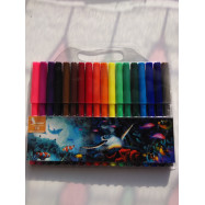 Фломастеры "Подводний мир",18 цв.,дл.письма - 450м, ФЛ46, УМКА