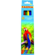 Карандаши 6 цв."Economix""Fauna"
