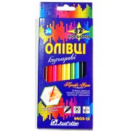 9403-12 Карандаши цв. Шестигранные "Профи-Арт" 12цв., в картоне, европ J.Otten